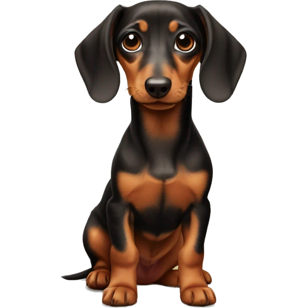 Dachshund puppy emoji