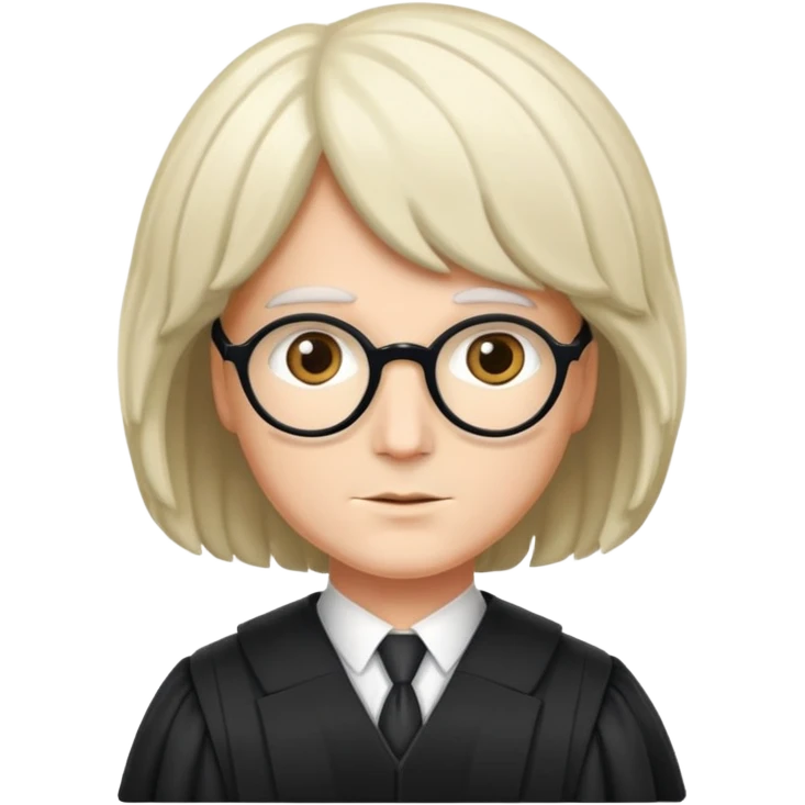 Barrister in hat emoji