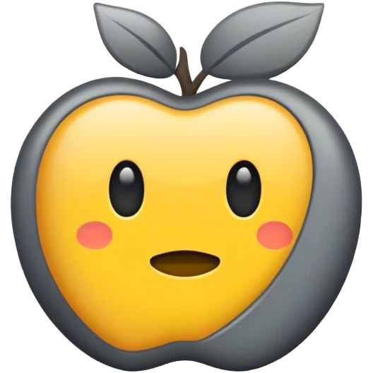 done symbol in grey yellow emoji