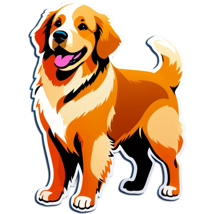 Golden retriever NYC emoji