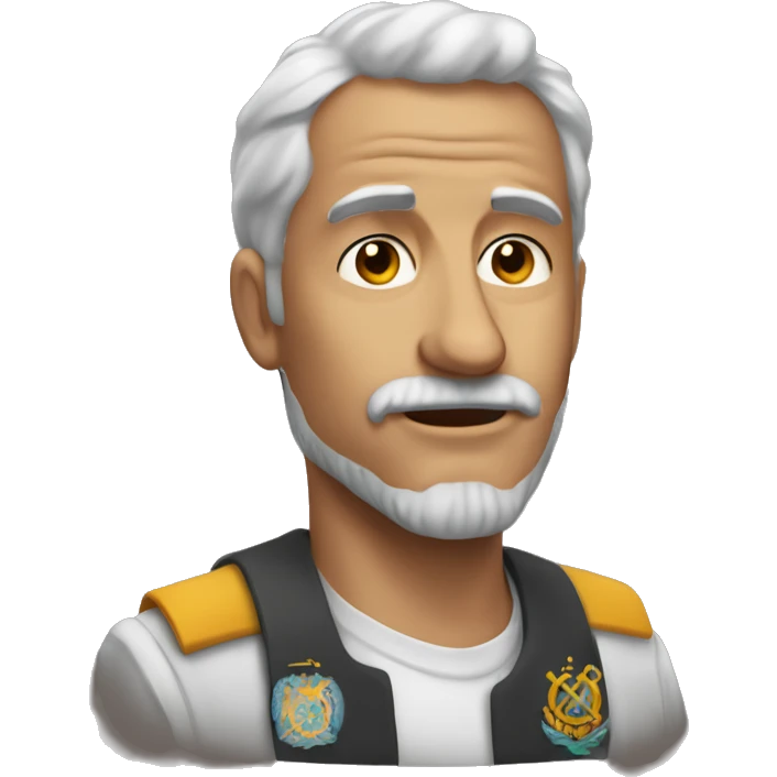 Un hombre derritiéndose del caor emoji