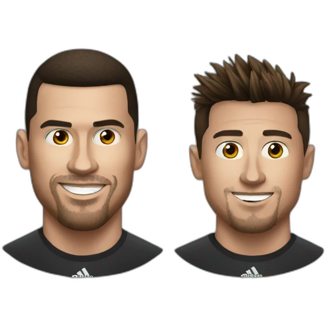 Ronaldo messi emoji