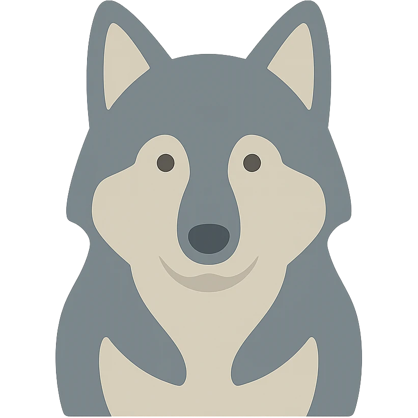 Wolf emoji