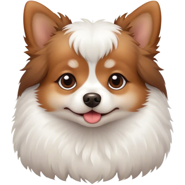Cute tiny dog emoji