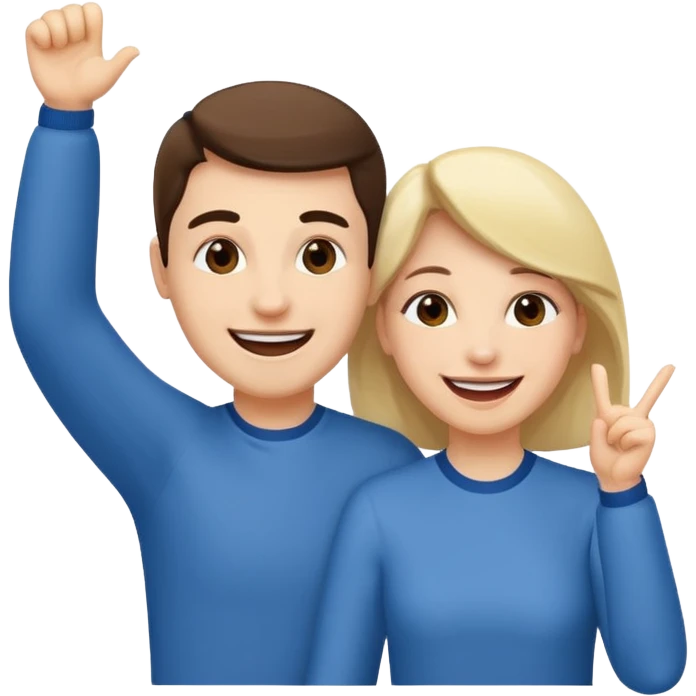 cheering on husband  emoji