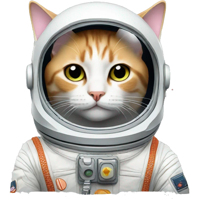 Cat in space emoji
