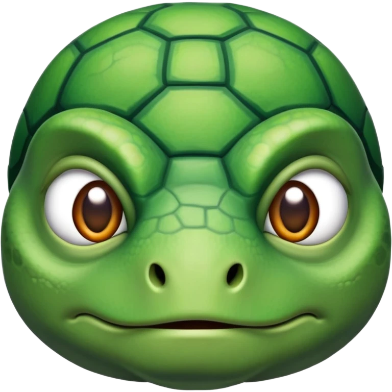 turtle face frown emoji