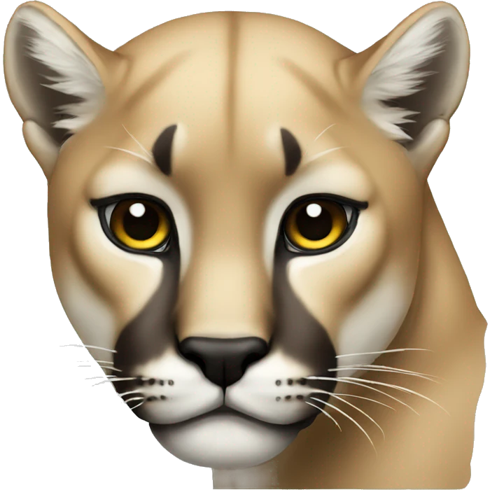 crying puma emoji