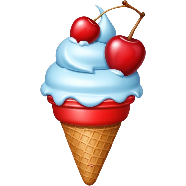 Eis mit kirsche emoji