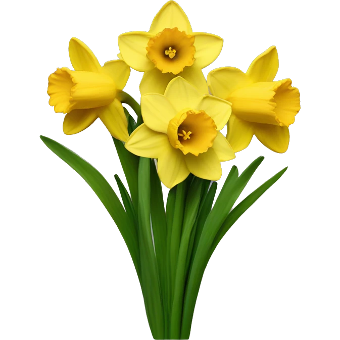 Daffodil bouquet ￼ emoji