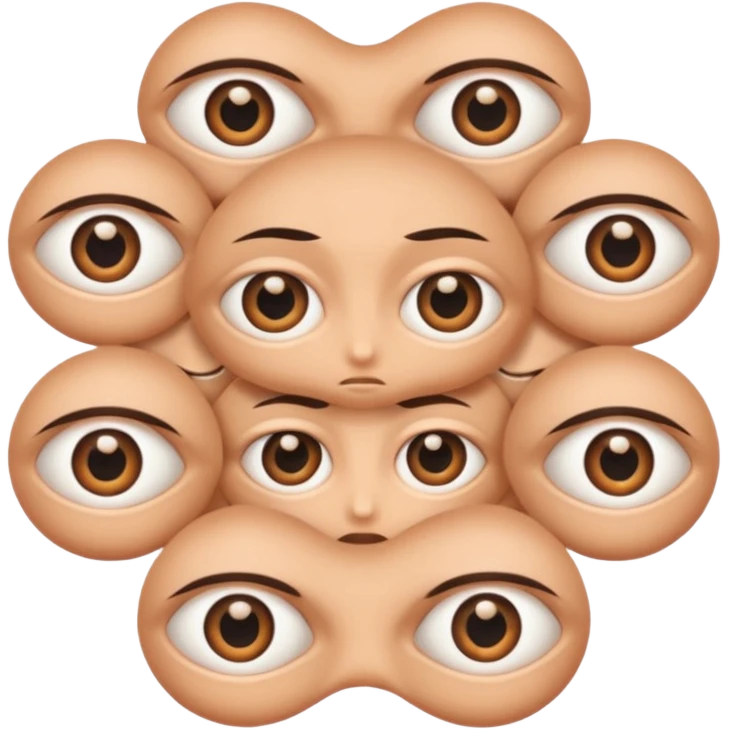 bundle of eyes emoji