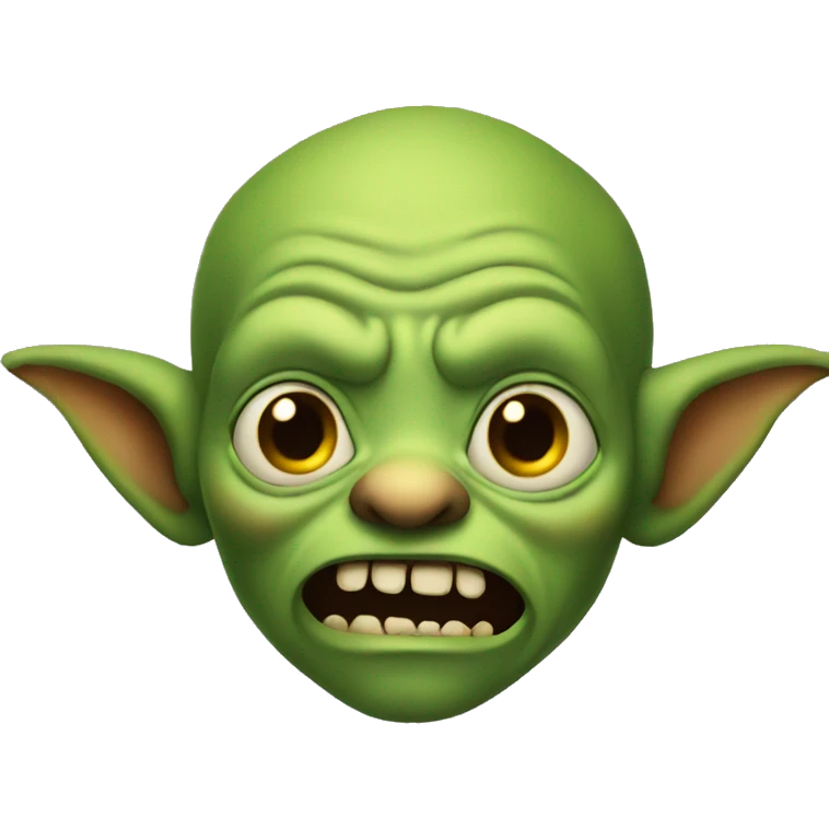 Stinky little goblin emoji
