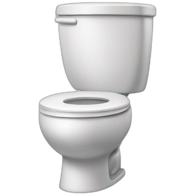smiling toilet emoji