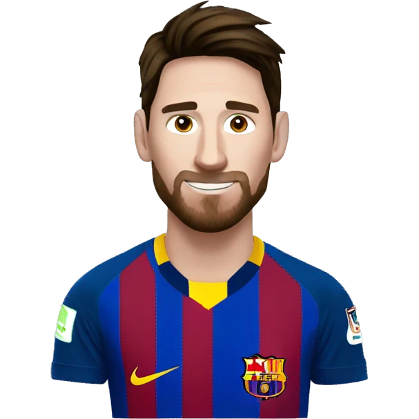 Messi cheval emoji