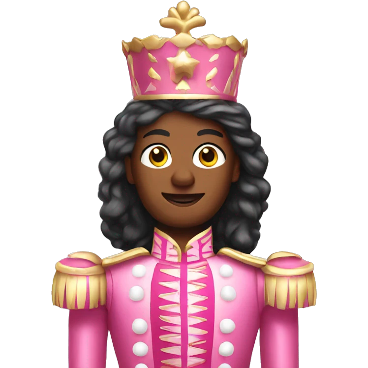 Pink Nutcracker emoji