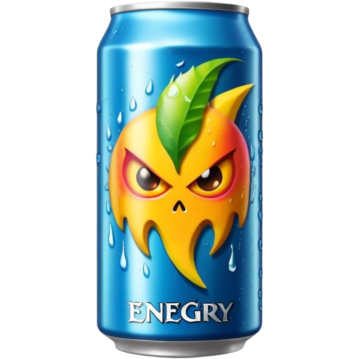 Mango Loco Monster energy drink emoji