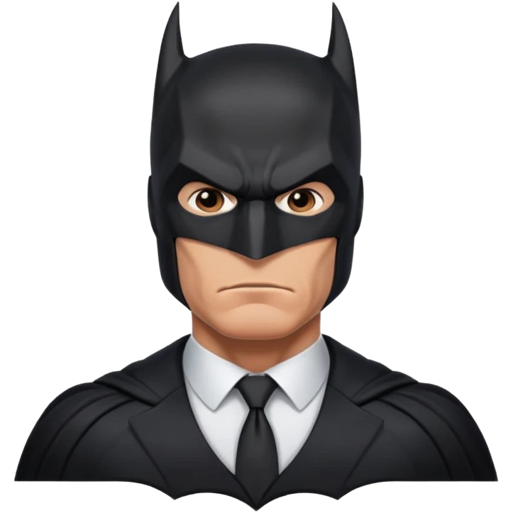 Make batman emoji