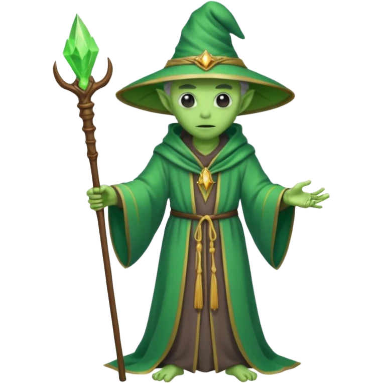 Alien wizard emoji