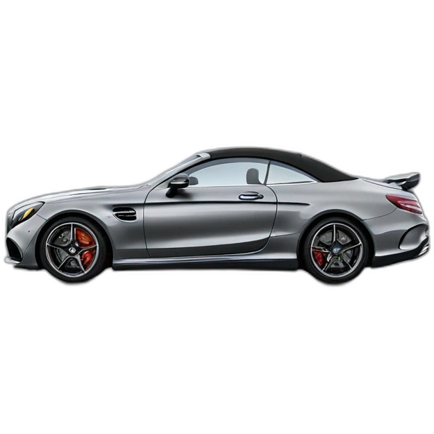 mercedes amg, lateral view emoji