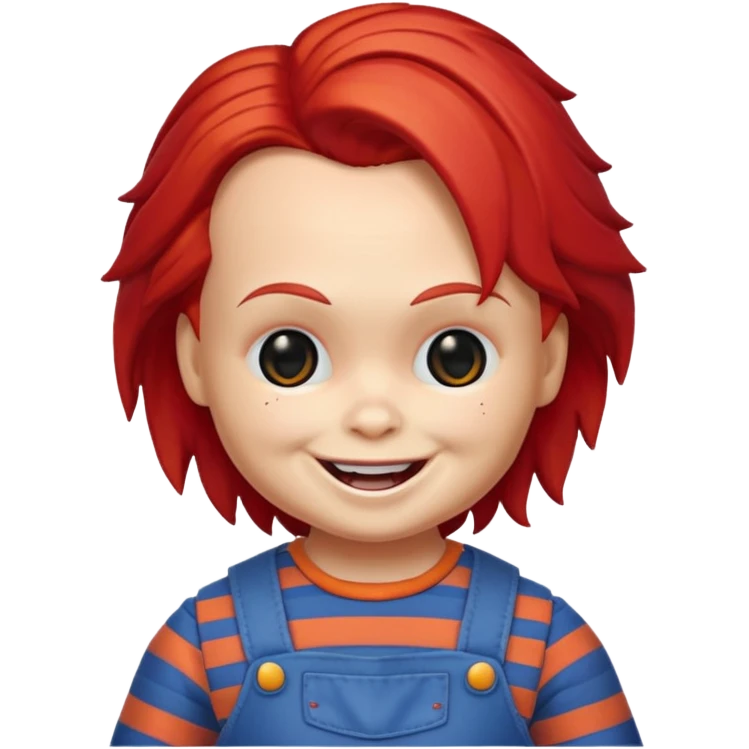 Un emojin de chuky emoji