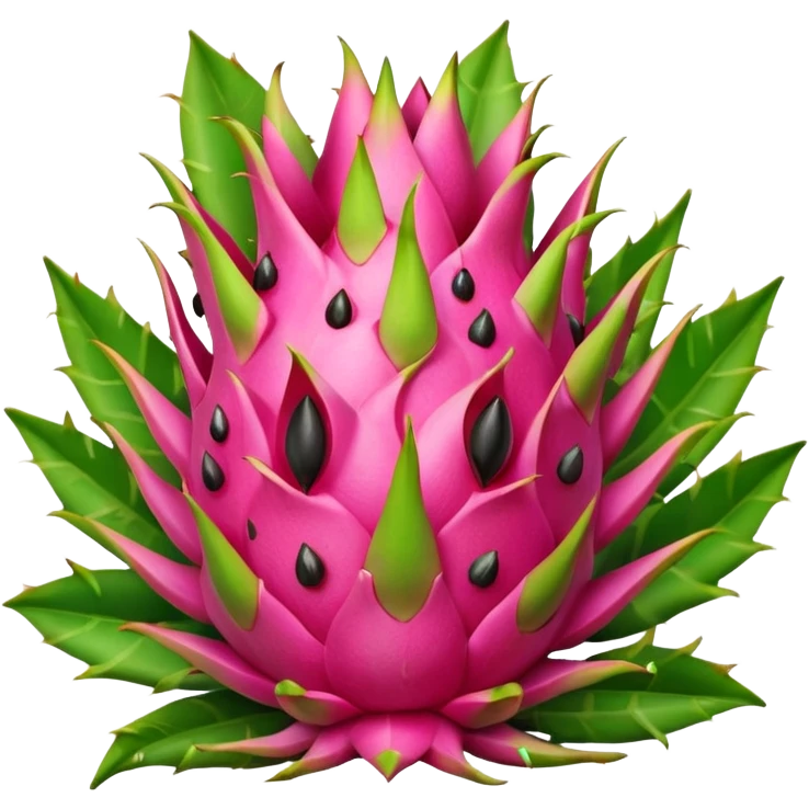 Dancing dragon fruit emoji