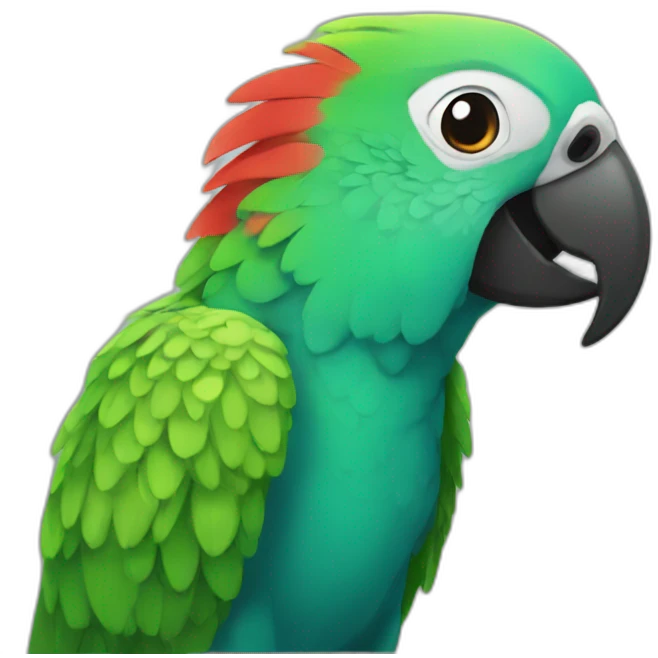 a parrot emoji