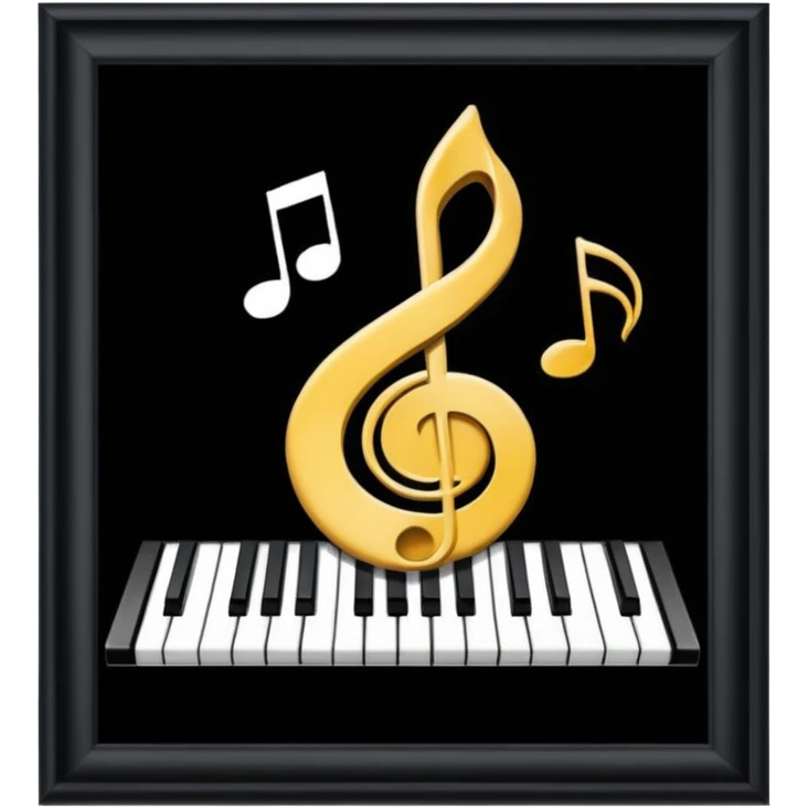 Music and art emoji