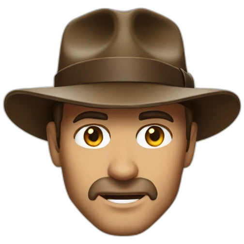 Indiana jones emoji