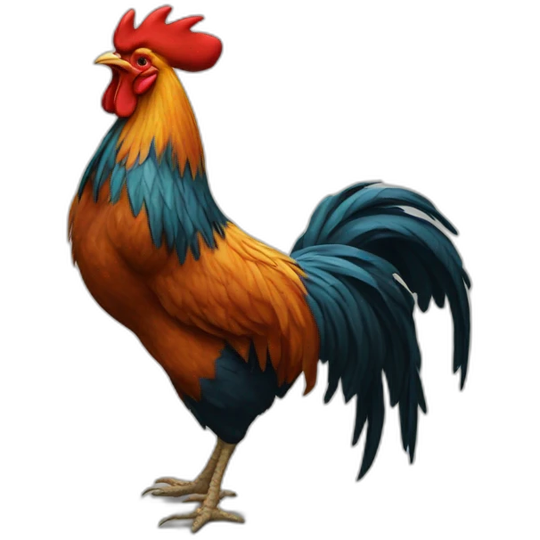 rooster crowing emoji