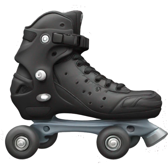 A pair of aggressive inline skates emoji