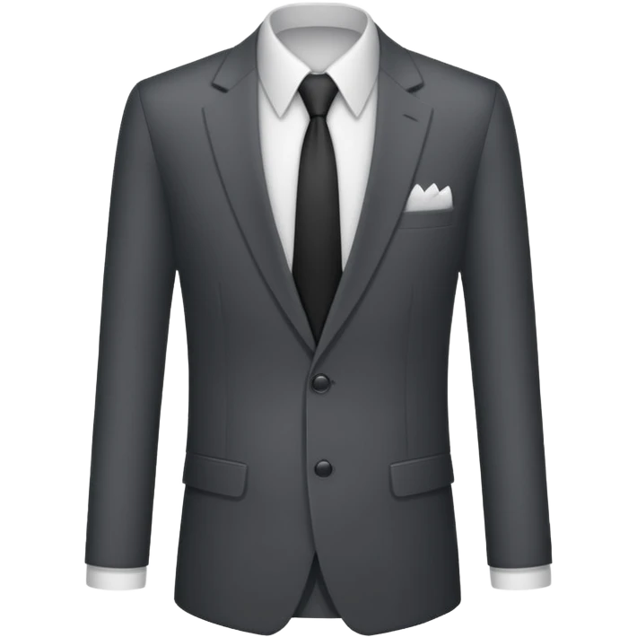 Business suit emoji