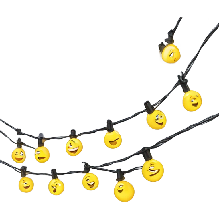 string lights  emoji