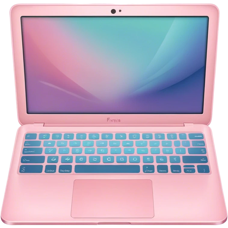 pastel laptop emoji
