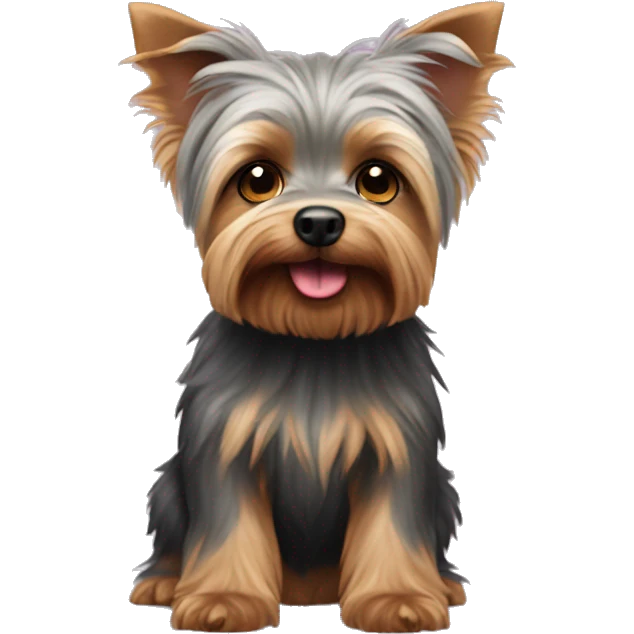 Yorkshire Terrier with Koala emoji