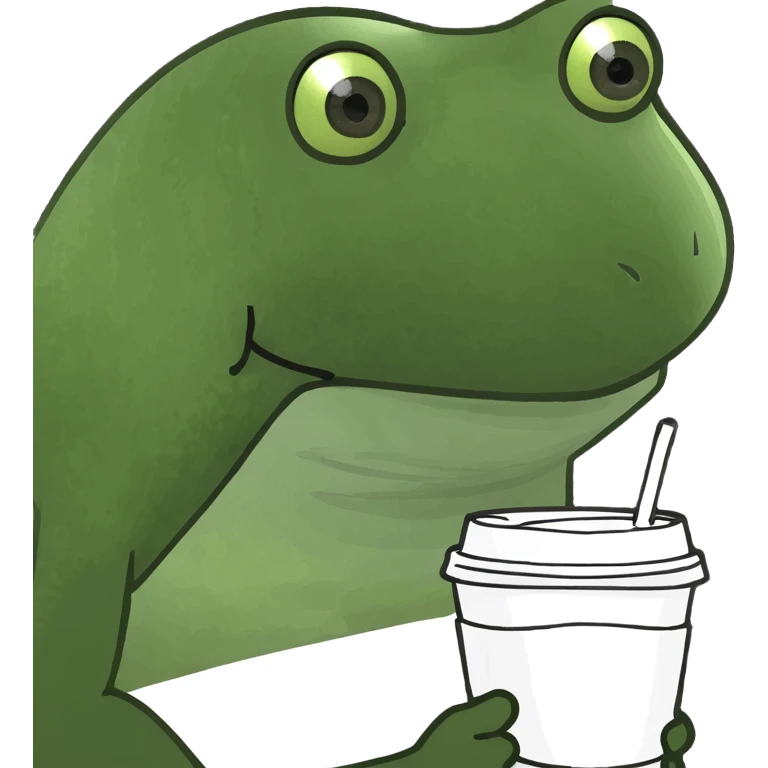A coffee cup emoji