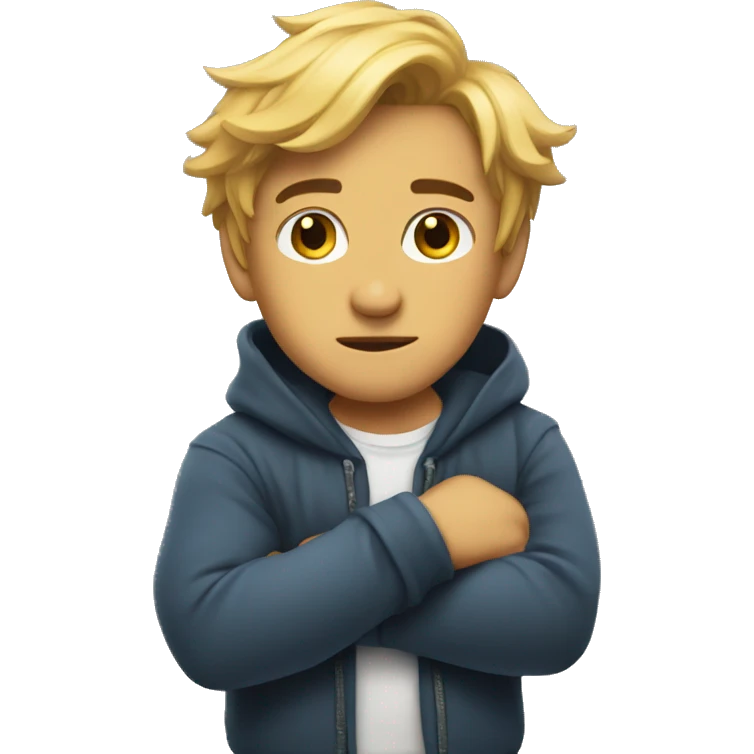 Sassy shrug boy  emoji