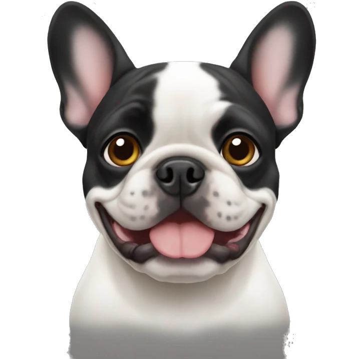 French bulldog emoji