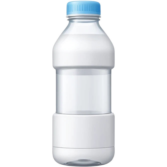 Miralax bottle, simple and recognizable emoji