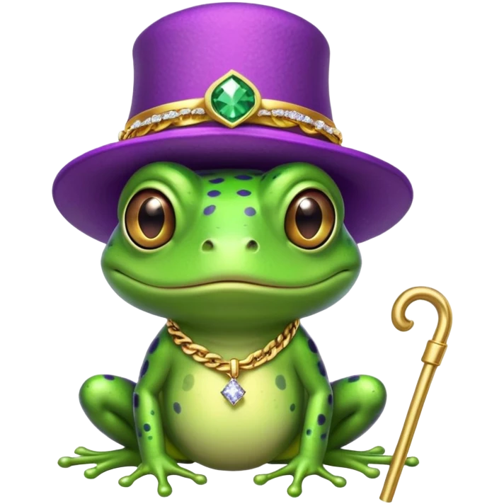 frog pimp emoji