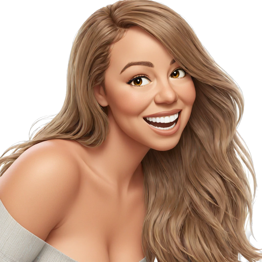 smiling girl with brown hair emoji