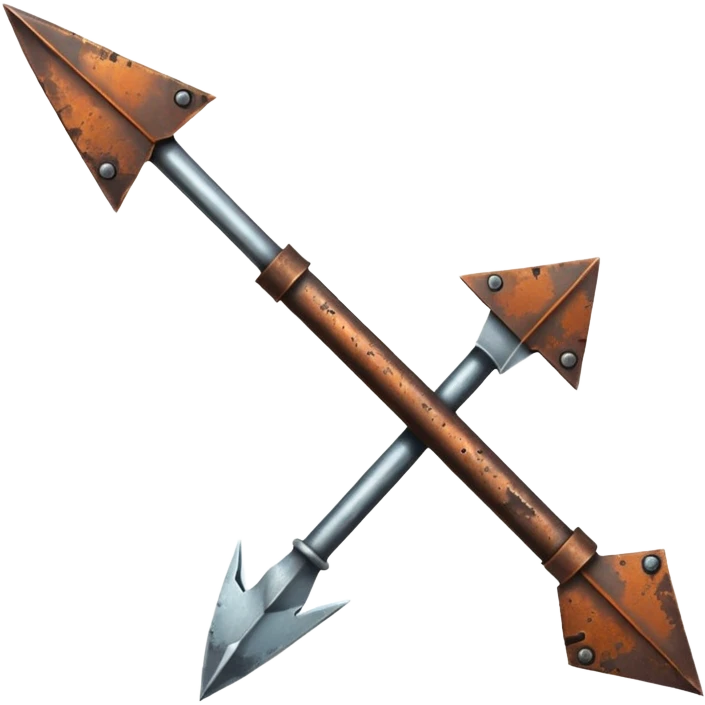 arrow old still and metaL emoji