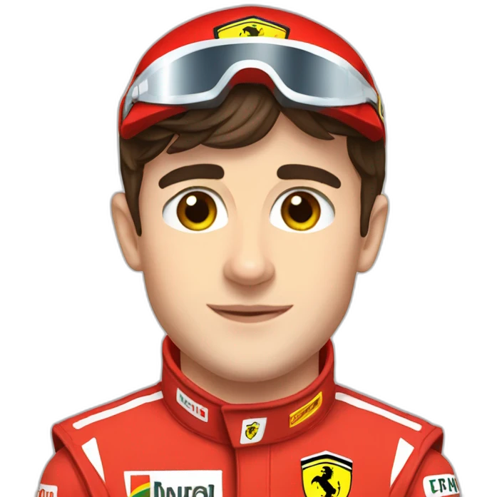 Charles Leclerc ferrari emoji