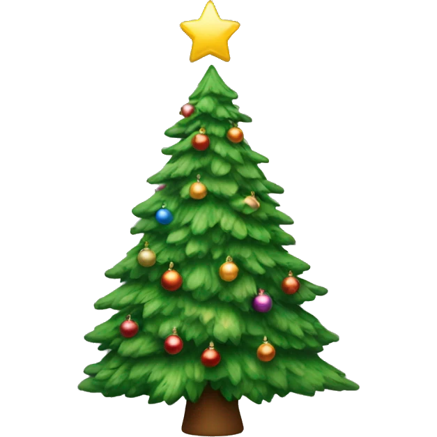 Christmas tree emoji