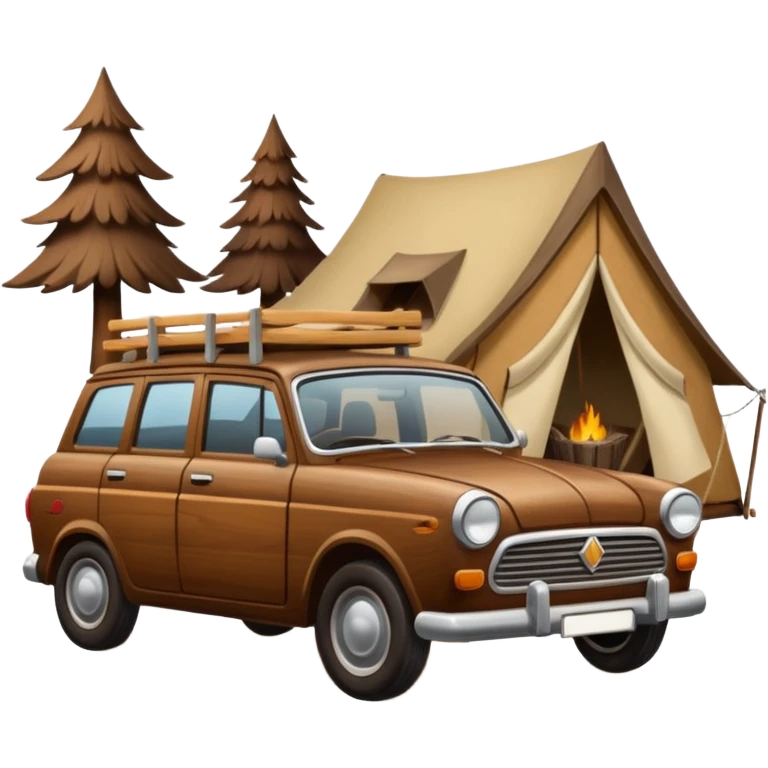 camp car emoji