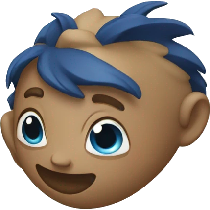 cœur bleu foncé emoji