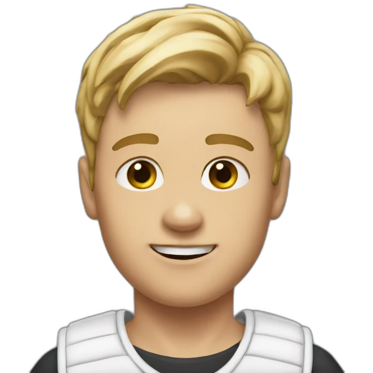Jongen jock emoji