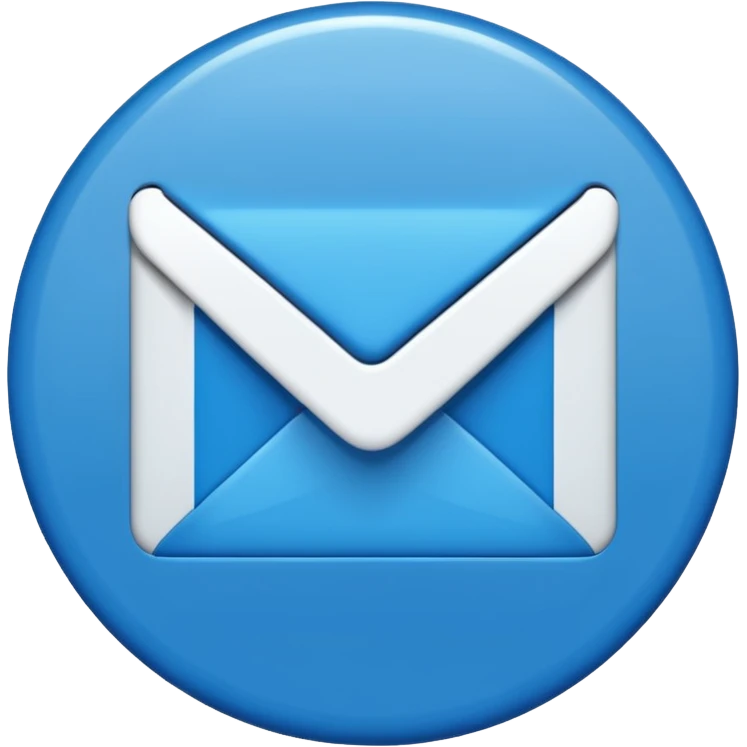 email verification badge emoji in a blue  circular or oval shapes with zigzag edges emoji