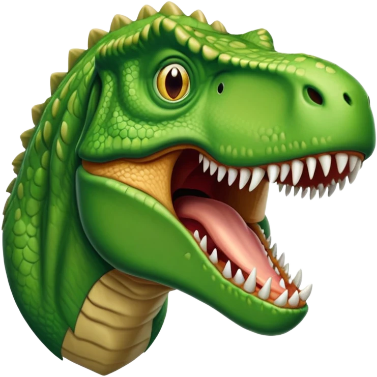 T. rex mind blown emoji