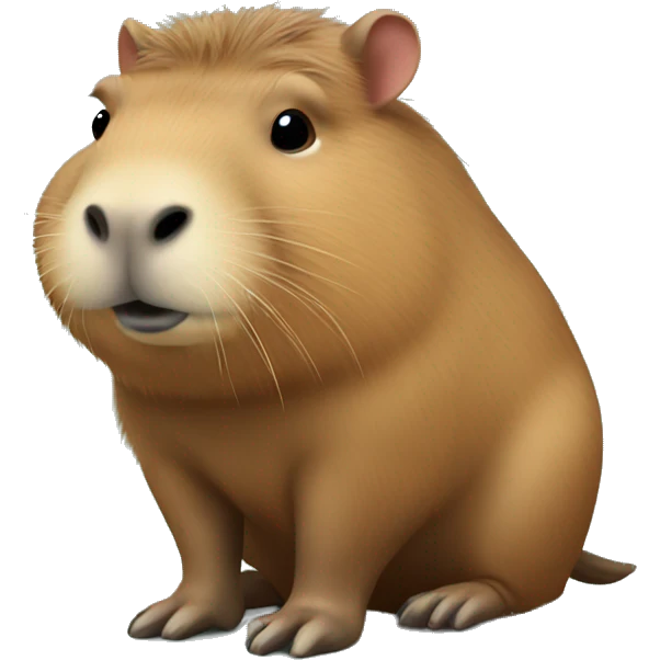 Capybara emoji