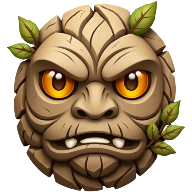 earth elemental tattoo motif emoji